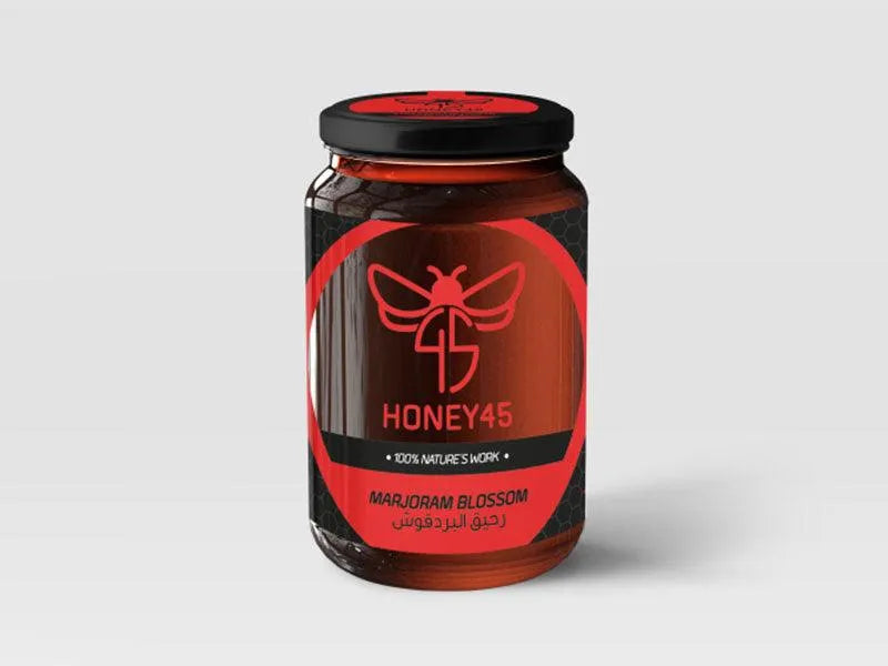 Honey 45 Marjoram Bolssom Natural Honey 450g CAFELAX