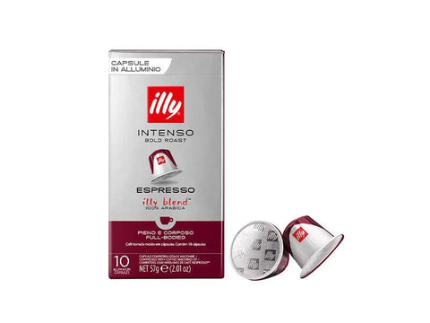illy Espresso Intenso Coffee Capsules - 10 Capsules - CAFELAX