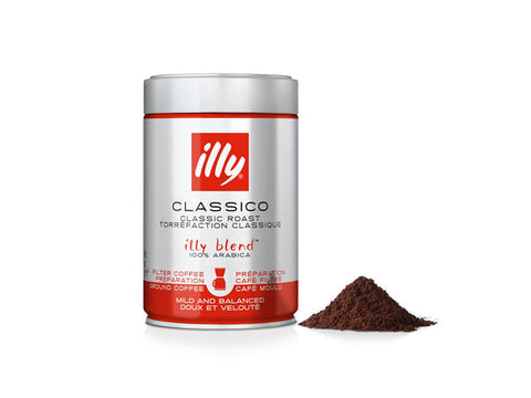 Illy Classico Filter Ground Coffee 250g