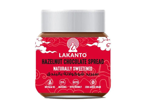 Lakanto Healty Hazelnut Chocolate Spread 0% Add Sugar 250g - CAFELAX