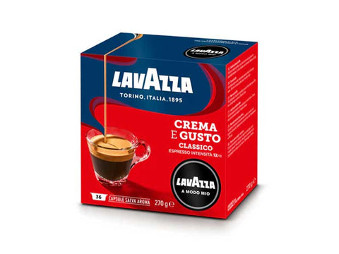 Lavazza A Modo Mio Classico Coffee Capsules - 36 Capsules