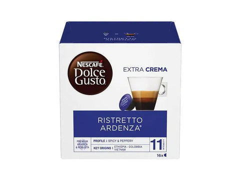 Nescafe Dolce Gusto Ristretto Ardenza Coffee Capsules - 16 Capsules - CAFELAX