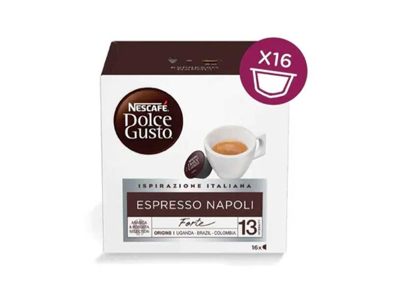 Nescafe Ristretto Napoli Style Dolce Gusto Coffee Capsules 16