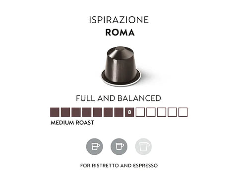 Nespresso Roma Coffee Capsules - 10 Capsules - CAFELAX