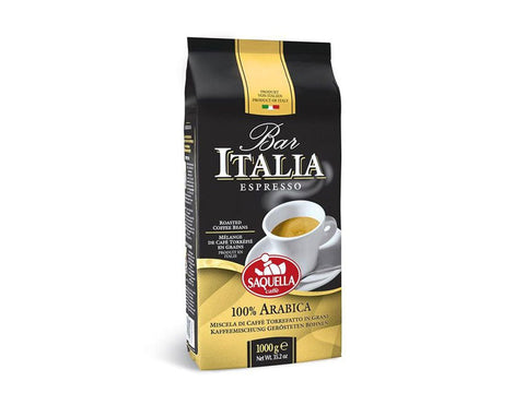 Saquella 100% Arabica Whole Beans Coffee 1 Kg