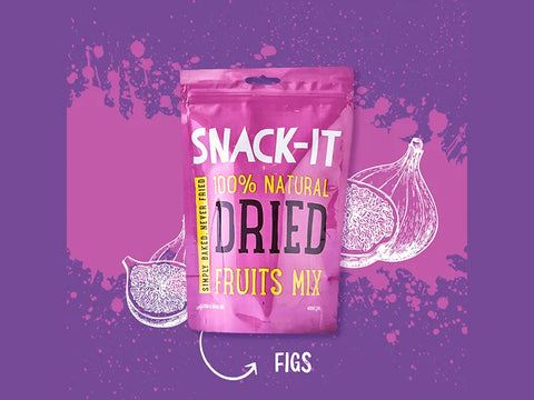 Snack-It 100% Natural Dried Fig 25g - CAFELAX
