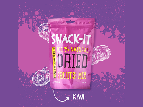 Snack-It 100% Natural Dried Kiwi 25g