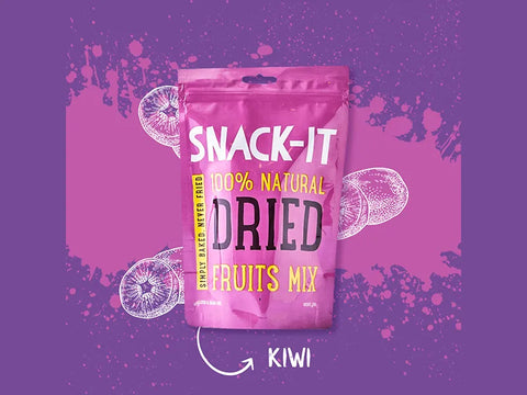 Snack-It 100% Natural Dried Kiwi 25g - CAFELAX