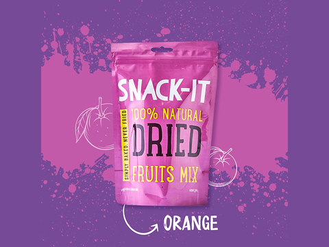 Snack-It 100% Natural Dried Orange 25g