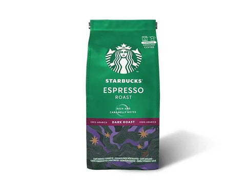 Starbucks Espresso Roast Ground Coffee 200g - CAFELAX