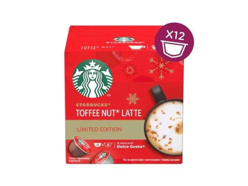 Starbucks Toffee Nut Latte Dolce Gusto Coffee Capsules 12 Capsules CAFELAX