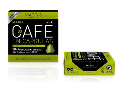 Viaggio Arabica Coffee Capsules - 10 Capsules - CAFELAX