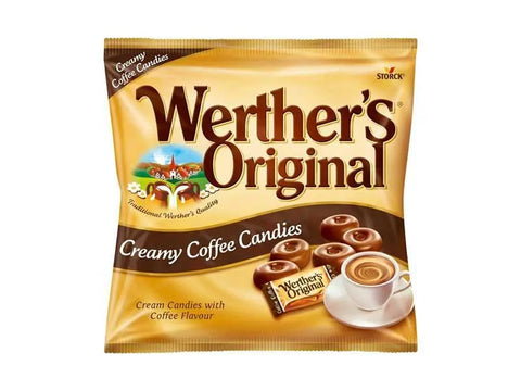 Werther's Original Creamy Coffee Candies 125g - CAFELAX