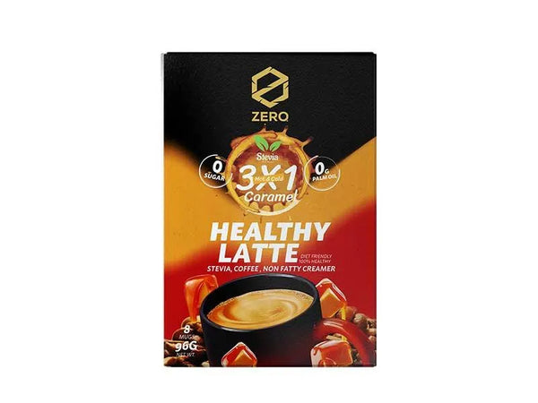 Zero Caramel Healthy Latte Sachets – CAFELAX