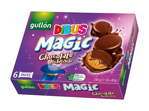 Gullón Dibus Magic Chocolate leche 240g