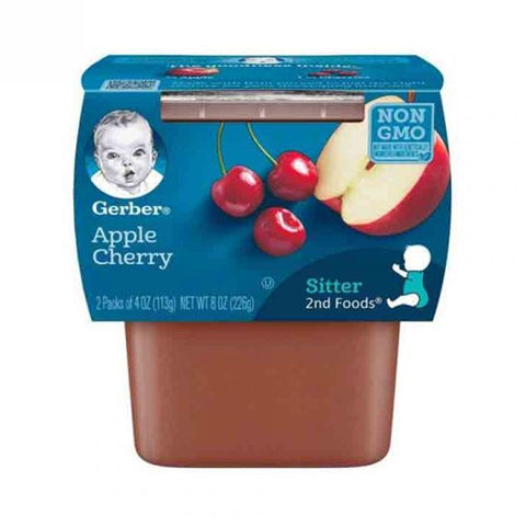 Gerber Apple Cherry Puree 226g