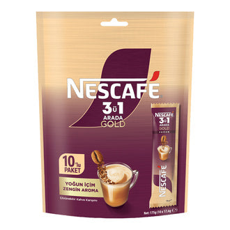 Nescafe 3*1 Arada Gold Yogun - 10 Sachets