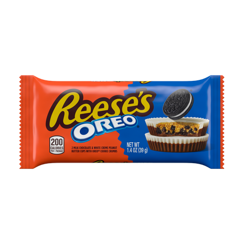 Reese's Chocolate & White Creme Peanut Butter Cup With Oreo Cookies 39g