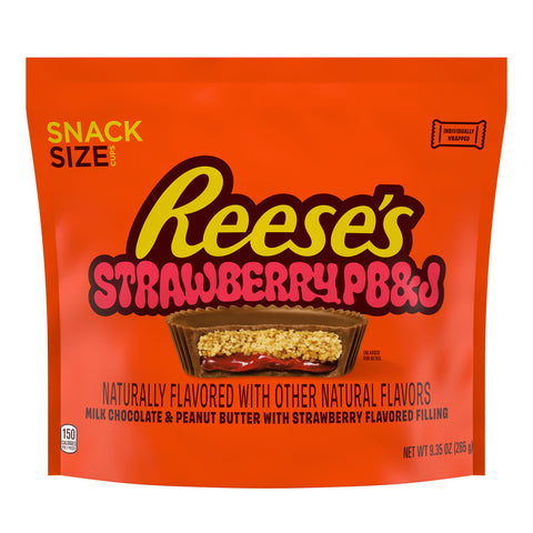 Reese's Strawberry PB&J Milk Chocolate & Peanut Butter Flavored 265g