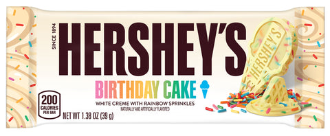 Hershey's Birthday Cake White Creme With Rainbow Sprinkles 39g