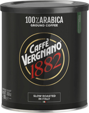 Caffè Vergnano 100% Arabica Moka Ground Coffee 250g