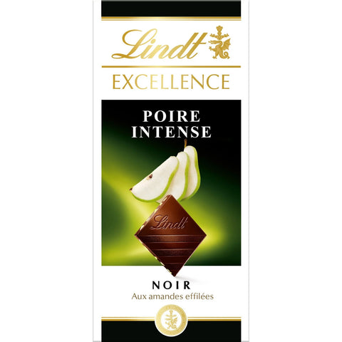 Lindt Excellence Pear Intense Dark Chocolate 100g