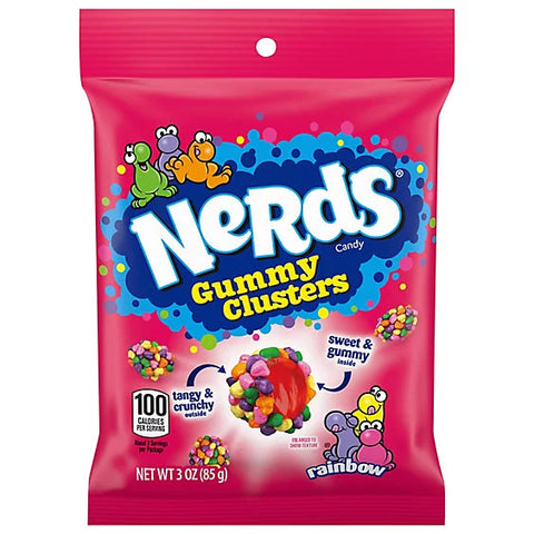 Nerds Gummy Clusters Rainbow Candy 85g