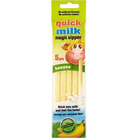 Quick Milk Magic Sipper Banana Flavour 5 Pcs