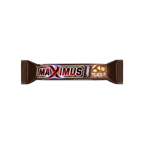 Eti Maximus Milk Chocolate Coated Wheat Crisps With Peanut & Caramel Nogat Bar 50g - CAFELAX