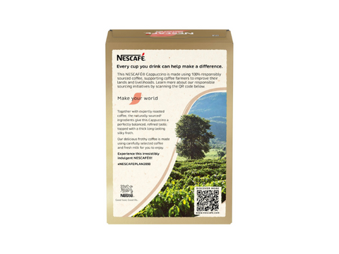 Nescafe Cappuccino Unsweetened 8 Sachets
