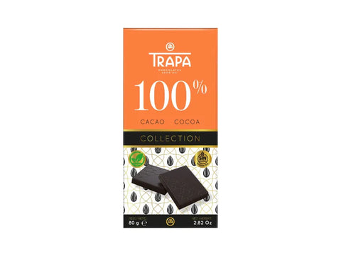 TRAPA Collection 100% cocoa 80g - CAFELAX