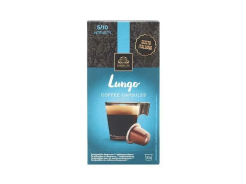 Bardollini Lungo Coffee Capslules - 10 Capsules - CAFELAX