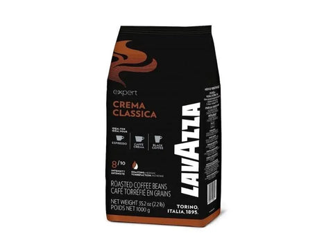 Lavazza Expert Crema Classica Whole Beans Coffee - 1 Kg