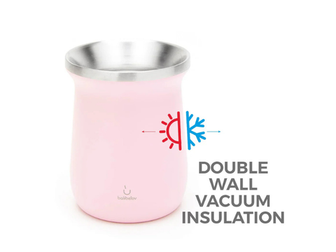 Balibetov Stainless Steel Mate Set - Pink - CAFELAX