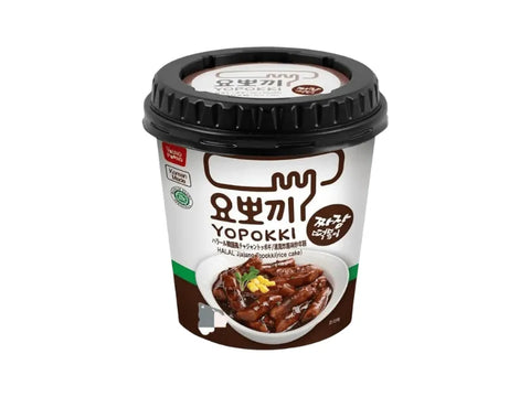 Yopokki Rice Cake Jjajang 140g - CAFELAX