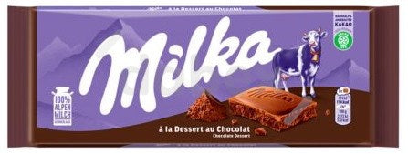Milka Dessert Chocolate 100g