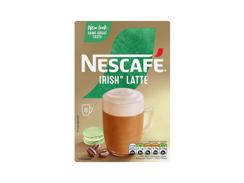 Nescafe Irish Latte 8 Sachets