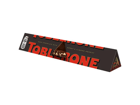 Toblerone Dark Chocolate With Honey & Almond Nogat 100g - CAFELAX