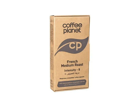 Coffee Planet French Medium Roast Coffee Capsules - 10 Capsules - CAFELAX