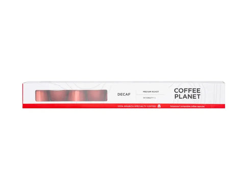 Coffee Planet Decaf Coffee Capsules - 10 Capsules - CAFELAX