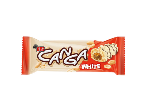 Eti Canga Peanut Caramel White Chocolate Bar 45g