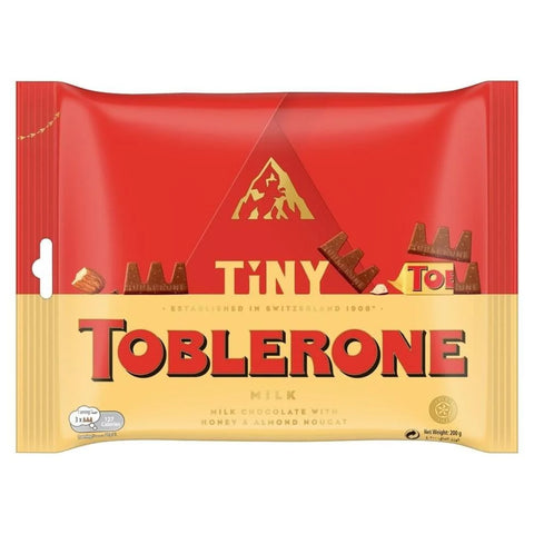 TOBLERONE Milk Chocolate With Honey & Almond Tiny 200g