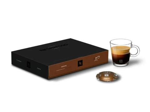 Nespresso Professional Forte Capsules - 50 Capsules - For Professional Machines - - CAFELAX