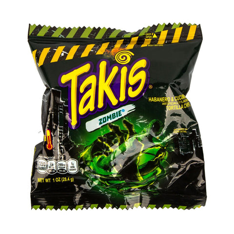 Takis Zombie Habanero & Cucumber Tortilla Chips 28.4g