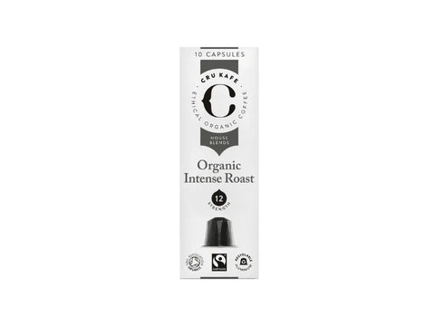Cru Kafe Intense Roast Organic Coffee Capsules - 10 Capsules - CAFELAX
