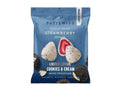Patiswiss Cookies and Cream White Chocolate Freeze Dried Strawberry Dragee 50g - CAFELAX