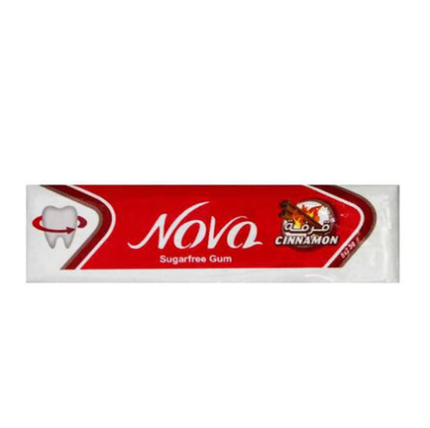 Nova Cinamon Sugar Free Chewing Gum 5 Sticks