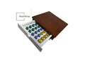BeanWrap Handmade Wooden Nespresso Compatible Capsules Drawer - 30 Capsules - CAFELAX