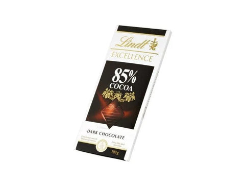 Lindt Excellence 85% Dark Chocolate 100g - CAFELAX