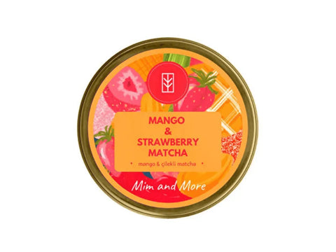 Mim and More Mango & Strawberry Matcha 25g - CAFELAX
